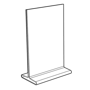 7" X 11" ACRYLIC TOP LOADING DOUBLE SIDED SIGN HOLDER - Braeside Displays